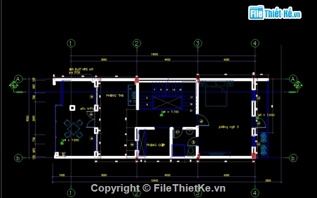 Nhà phố 6x16m,3 tầng,Nhà 3 tầng KT 6x16m,bản vẽ 3 tầng